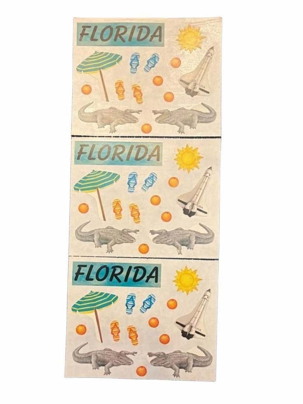Creative Memories Florida Travel Scrapbook Stickers